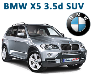 Autopůjčovna Praha 4, Kunratice - AUTOBONY - půjčovna dodávek a užitkových vozů, BMW X5 3.5d SUV